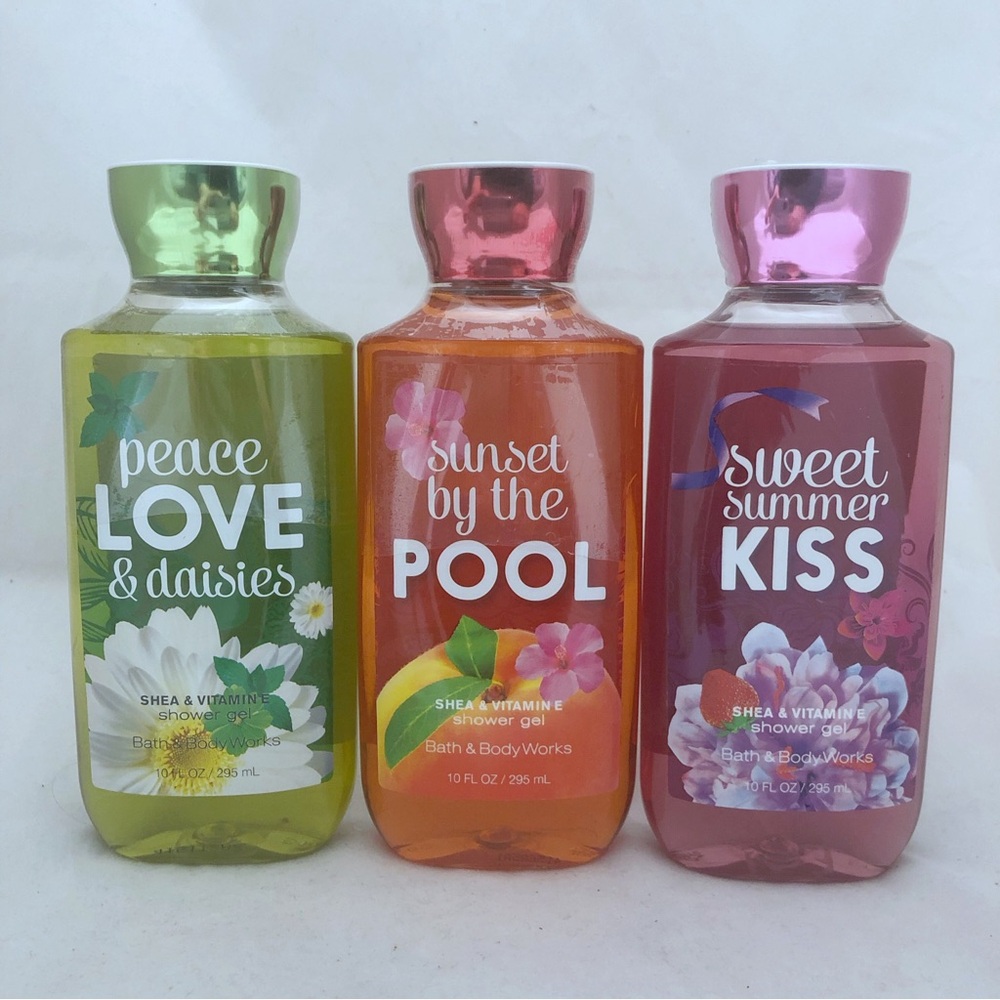 Bath & Body Works Summer Shower Gel Set